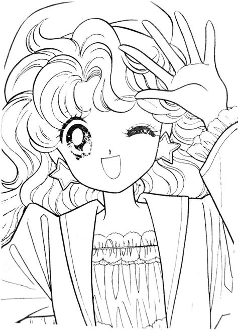 Candy Candy Anime For Kids Printable Free Coloring Pages Franklin