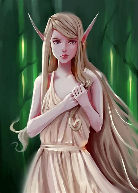 Forest Elf Queen By Andrii Ben Freelance Forest Elf Fantasy World