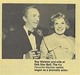 Ray Walston and His Wife - Sitcoms Online Photo Galleries