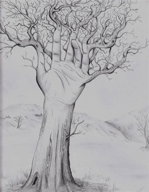 Hand Tree By Amayakumikai On Deviantart