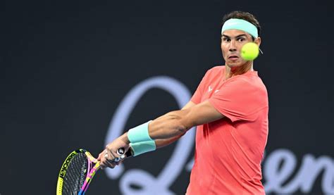 Rafael Nadal Loses First Match In Brisbane Return Makes Admission
