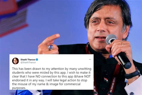 Shashi Tharoor Threatens To Take Legal Action Against App That Claims To Teach Fluent English