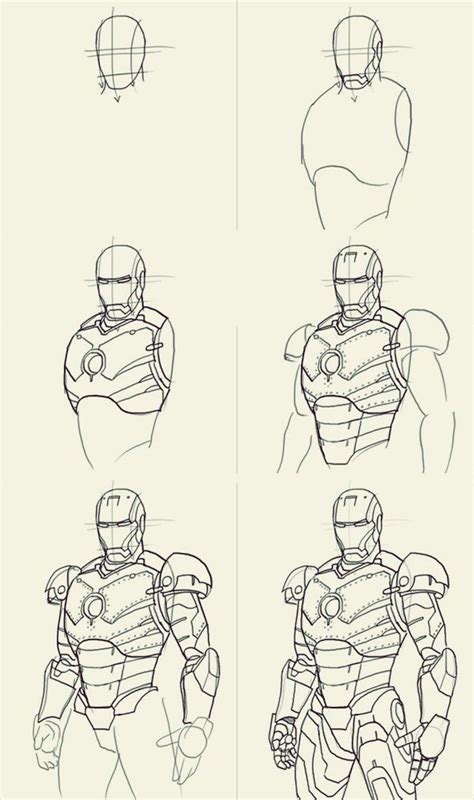 How To Draw Superheroes Step By Step Warehouse Of Ideas