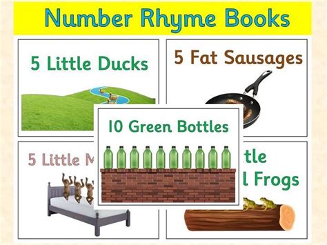 Number Rhymes Maths Books Teaching Resources Math Books