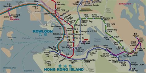 Hong Kong Map Mtr Bruin Blog