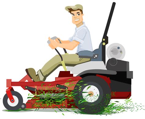 Lawn Mowers Riding Mower Lawn Mowing Transparent Background Png