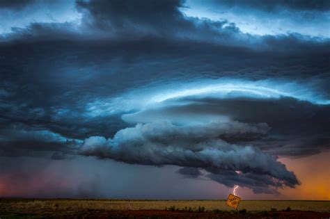 Scary And Amazing Structure Of Supercell And Thunderstorms Lightning