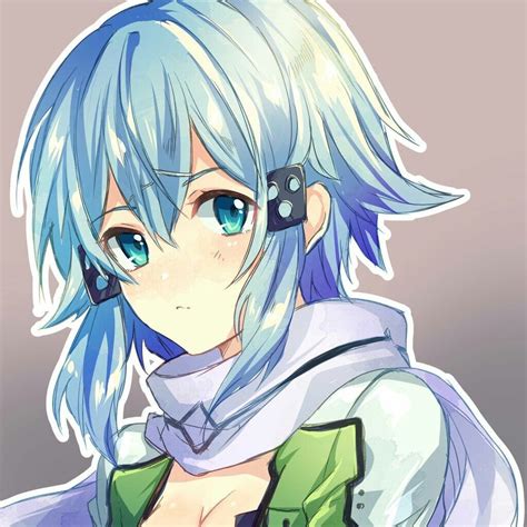 Sinonggo Sinon Ggo Chica Anime Manga Personajes De Sao