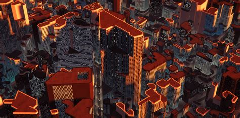 Procedural City Generator On Behance