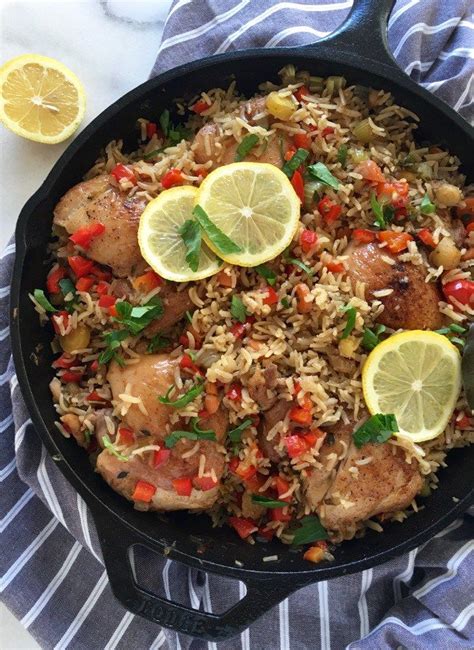 Baked Chicken And Brown Rice Recipe Recipe Chicken Pilaf Recipe
