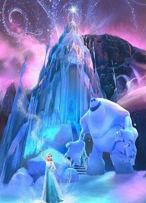 Elsa And Marshmallow Disney Art Disney Frozen Elsa Art Disney