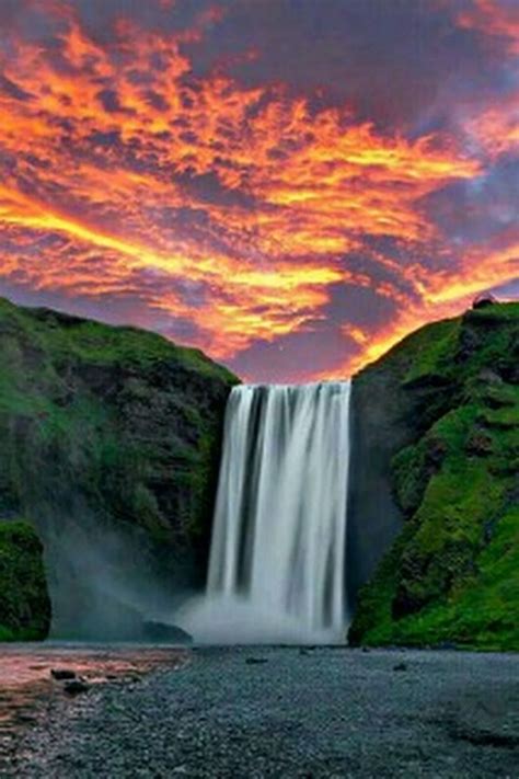 Pin By Seth Landers On Waterfalls Beautiful Landscapes Beautiful