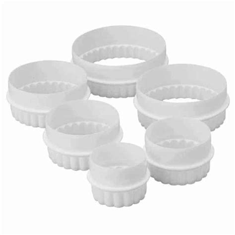 Plainfluted Round Cookie Cutter Set 6pc My Delicious Cake