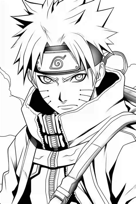 Naruto Coloring Pages For Kids And Adults 7 Naruto Coloring Pages For
