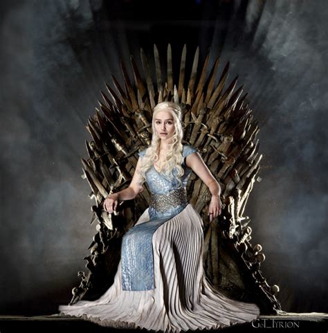 Daenerys On The Iron Throne Iron Throne Game Of Thrones Art