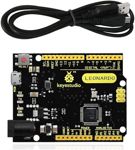 Keyestudio Leonardo R3 Atmega32u4 Au Microcontroller Development Board