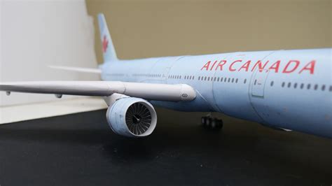 Aircanada Boeing 777 300er Papercraft Boeing 777 Paper Crafts