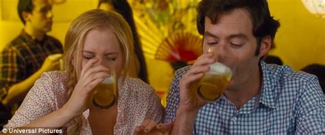 Amy Schumer Gets Naked With Bill Hader As Lebron James Cameos In Trainwreck Daily Mail Online