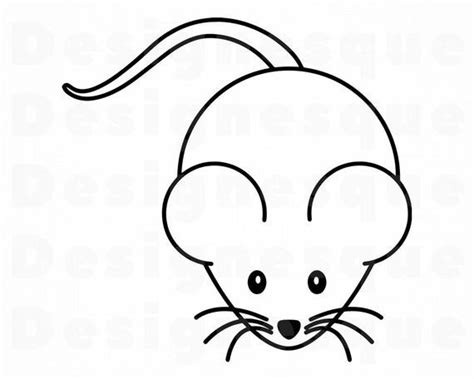 Mouse Svg Mice Svg Mouse Clipart Mouse Files For Cricut Etsy Mouse
