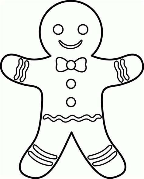 You can't catch me — i'm the gingerbread man! Ginger Man Coloring Page - Coloring Home