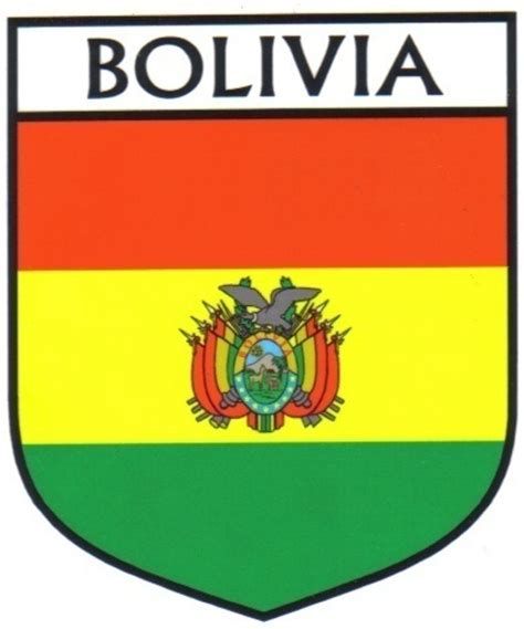 Free bolivia flag downloads including pictures in gif, jpg, and png formats in small, medium, and large sizes. BOLIVIA Flag Country Flag of Bolivia Sticker Decal - Other