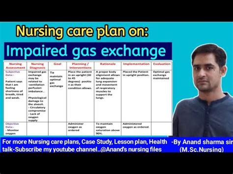 Nursing Care Plan On Impaired Gas Exchange Ncp On Impaired Gas
