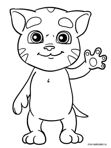 Download Or Print This Amazing Coloring Page Talking Tom Coloring Pages Free Printable