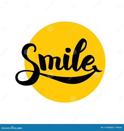 Smile Typography Logo Stock Illustration Illustration Of Design