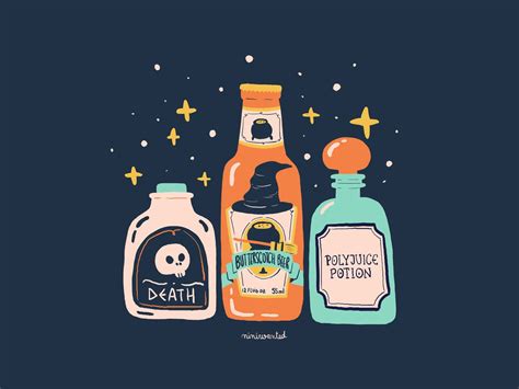 Harry Potter Potions By Jenny Lelong Niniwanted Butterscotch Beer