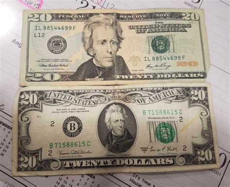 The Difference Between These Two 20 Bills Rmildlyinteresting