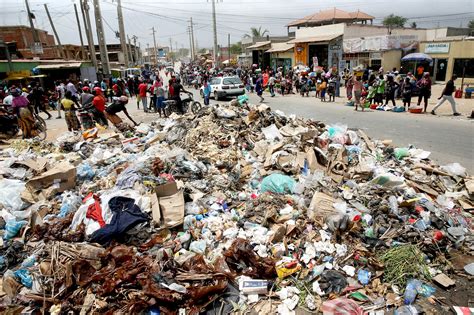Presidente Atribui 34 Mil Milhões De Kwanzas Para Remoção De Lixo De Luanda Ver Angola