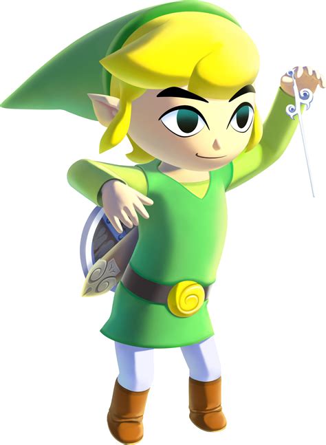 Legend Of Zelda Wind Waker Hd Link Clipart Large Size Png Image Pikpng