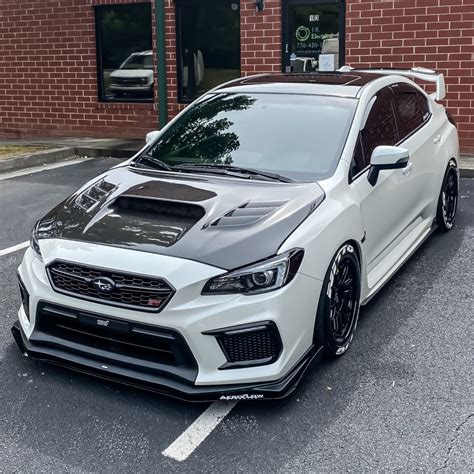 Whitesti18s2018 Subaru Wrx Sti Modlinq