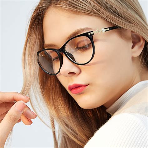 rfolve new cat eye glasses women travel uv goggles high quality ladies eyeglasses retro eyewear