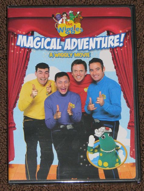 The Wiggles Magical Adventure Dvd 2003 A Wiggly Movie