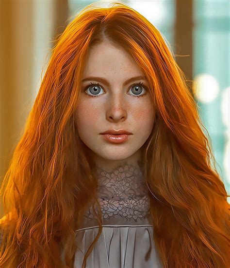 Artstation Katherina Ii Amit Salvi Beautiful Red Hair Red Haired Beauty Beautiful Redhead
