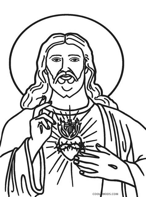 One the other coloring page, the lyrics little ones to him belong, they are weak but he is strong are at the top of the page. Free Printable Jesus Coloring Pages For Kids | Cool2bKids