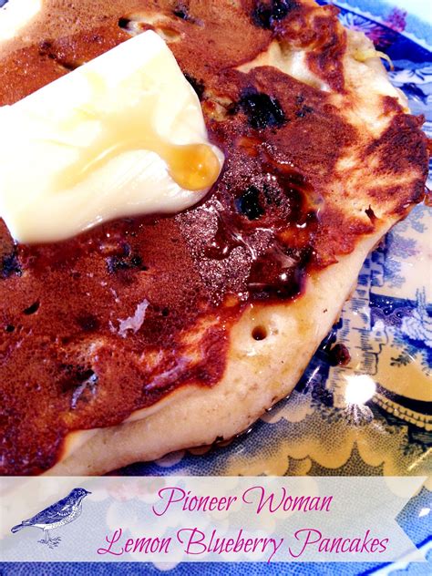 Pioneer Womans Lemon Blueberry Pancakes ~ Foodie Friday