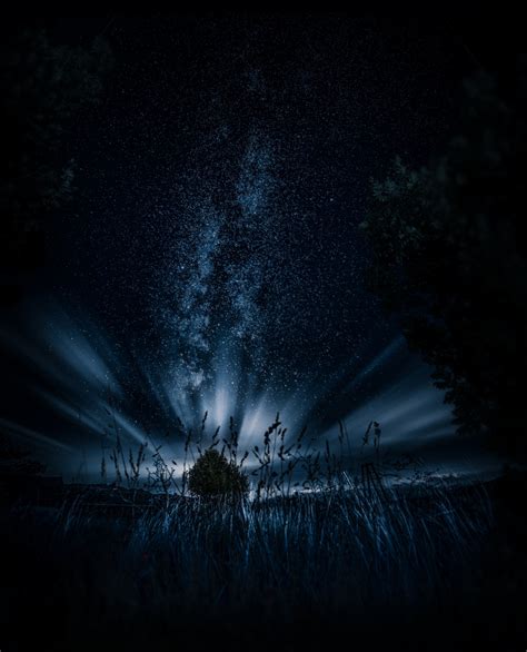 Fotos Gratis Vía Láctea Naturaleza Oscuridad Atmósfera Cielo