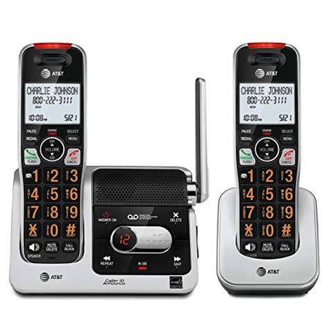 Atandt Bl102 2 Dect 60 2 Handset Cordless Phone For Home With Answering