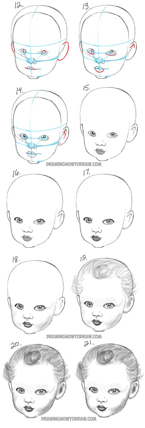 Images Of Baby Face Drawing Easy
