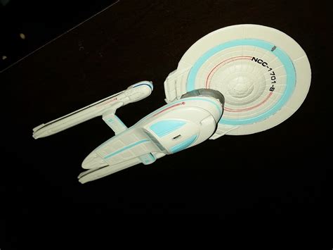 Deep Space Pat Emvtw 40 Uss Enterprise Ncc 1701 B Excelsior Class Refit