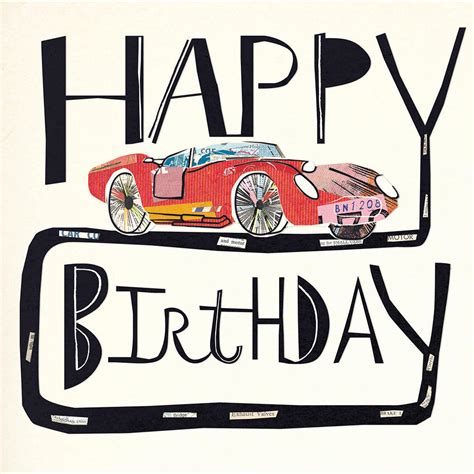 Happy Birthday Drag Racing Happy Birthday Funny Happy