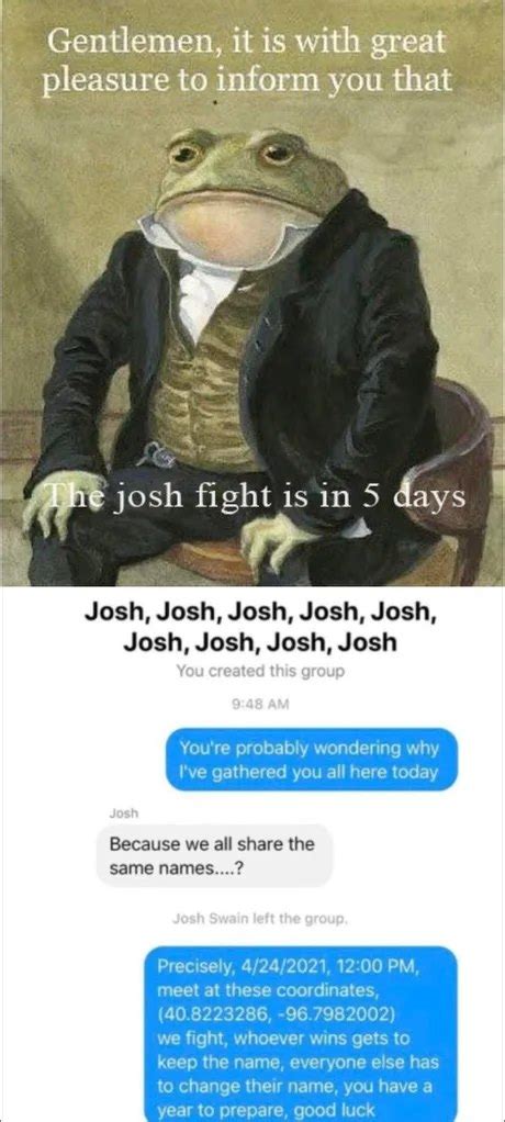 Josh Fight April 24th How Did The Meme Start And Where Is