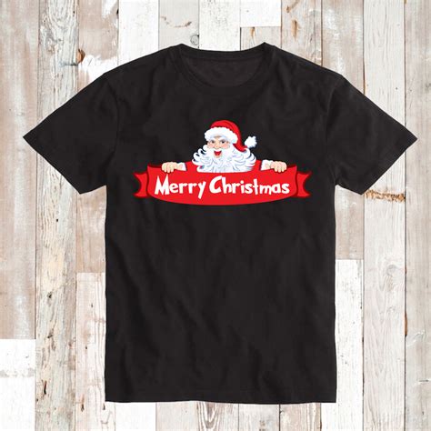 Merry Christmas Custom T Shirt Christmas Shirt Custom Tees