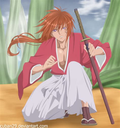 Rurouni Kenshin Kenshin Himura By Cuban29 On Deviantart