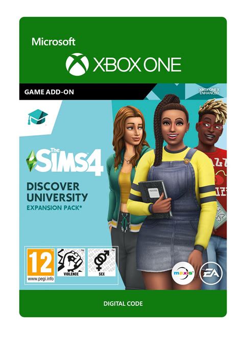 The Sims 4 Discover University Expansion Pack Xbox One Game