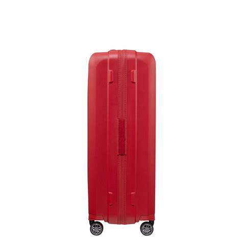 Kırmızı Samsonite Hi Fi 4 Tekerlekli Körüklü Büyük Boy Valiz 75cm