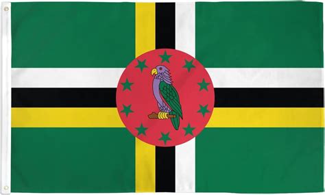 Az Flag Dominica Flag 3 X 5 Dominican Flags 90 X 150