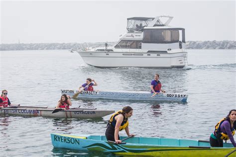 Engineering Students Race Concrete Canoes Across Torontos Waterfront